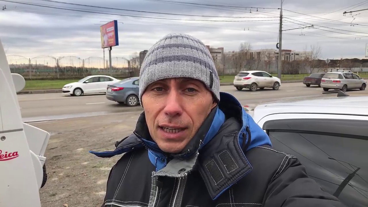 Как установить рекламный щит вертикально с помощью тахеометра?? - YouTube