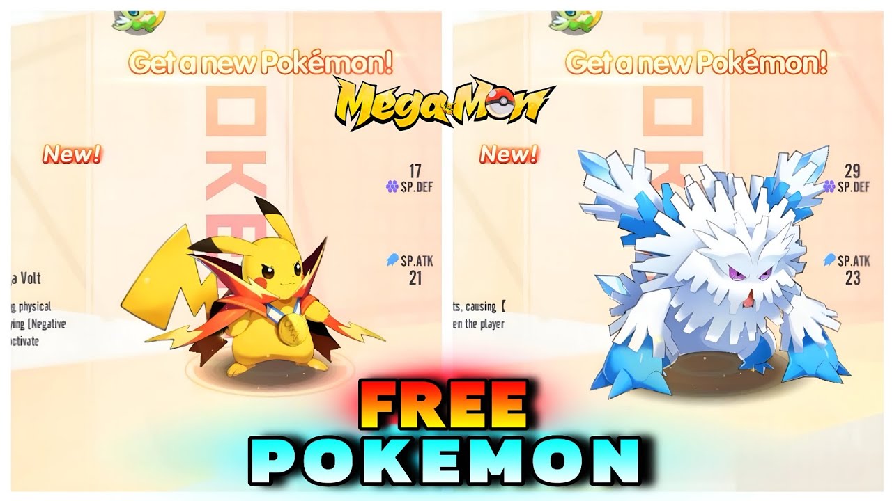 🎄 NEW Christmas Event 🎁 | FREE Pokémon Abomasnow ❄️ & Champion Pikachu ⚡ | IN MEGAMON 🔥