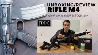 Rifle Airsoft M4a1 M4 Cqb Ris Mola Spring Fuzil Arsenal Rio