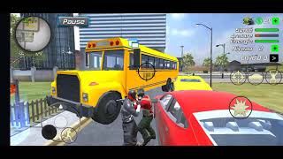 grand action simulator :.   خامس شخص يحصل على الخمس نجوم بالروبوت🤖🤖 اللعبه أكشن😱😱ودمار☠️☠️ screenshot 5