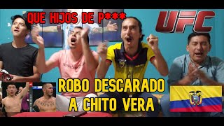 ROBO A CHITO VERA | REACCIONES DE ECUATORIANOS | UFC #250 | Chito Vera vs Song Yadong