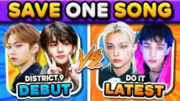 Save One, Drop One: Debut Song vs Latest Song 🔥 Old vs New | KPOP QUIZ 2025