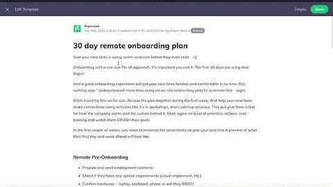 Using templates in Papermind - Your Slack Wiki