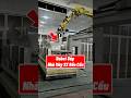 Nhà máy sx bồn cầu sử dụng robot gắp tự động hoá trong khâu bốc xếp kho hàng #robotgap #robot