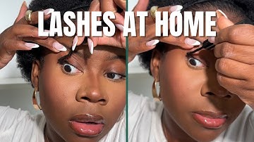 How to apply False Lashes UNDER your lashes | FALSE LASH HACK Minksbyv