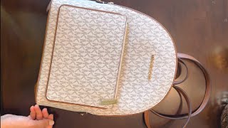 Michael Kors Adina Medium Logo Backpack Unboxing