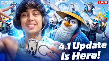 BGMI 4.1 UPDATE LIVE🔥#shorts #bgmi #bgmilive #shortlive #shortsfeed