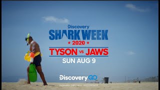 Tyson vs. Jaws Rumble on the Reef | Shark Week 2020