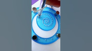 Perfect Drawing... or Not?👀 #spirographsati #satisfying #art #spirograph #usa #spirographpatterns