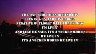 Video thumbnail of "Diamonds and Guns - The transplants LYRICS"