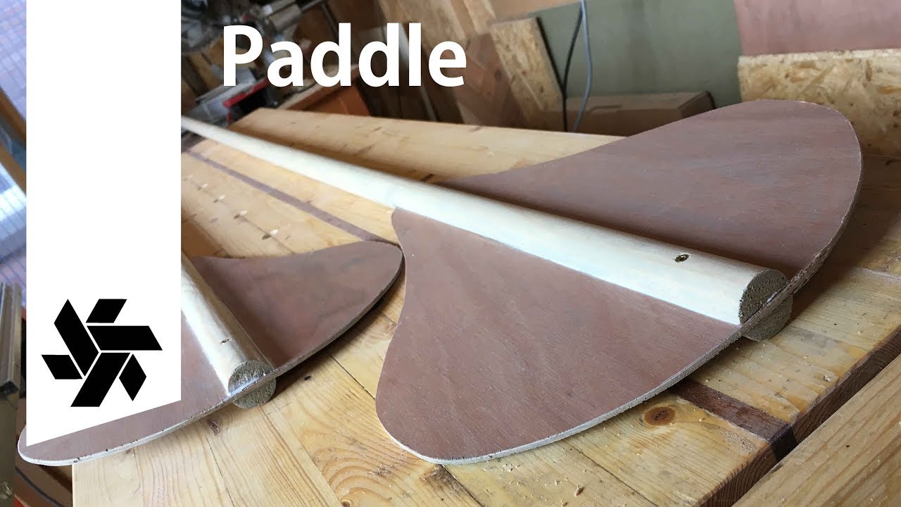 Making a wooden SUP paddle