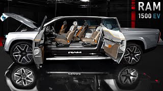 New 2024 RAM 1500 EV - Next Generation of Electric Trucks with 3 Rows & 6 Seats