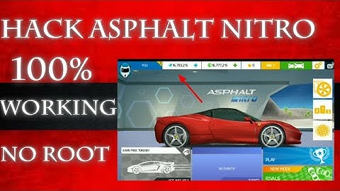 How to hack asphalt nitro 100% working | part - 2 | all error fixed |