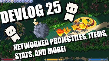 Isometria Devlog 25 - Networked Projectiles, Items, Stats And More! - Made with Pygame and Python