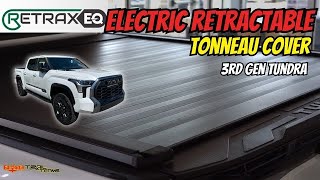 Retrax EQ Electric Retractable Tonneau Cover with Bluetooth keypad for 3rd Gen Tundra