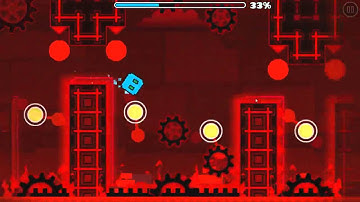 Geometry Dash | Code Red Circles | This is easy