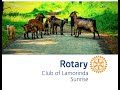 Rotary  peace corps presentation to lamorinda rotary club