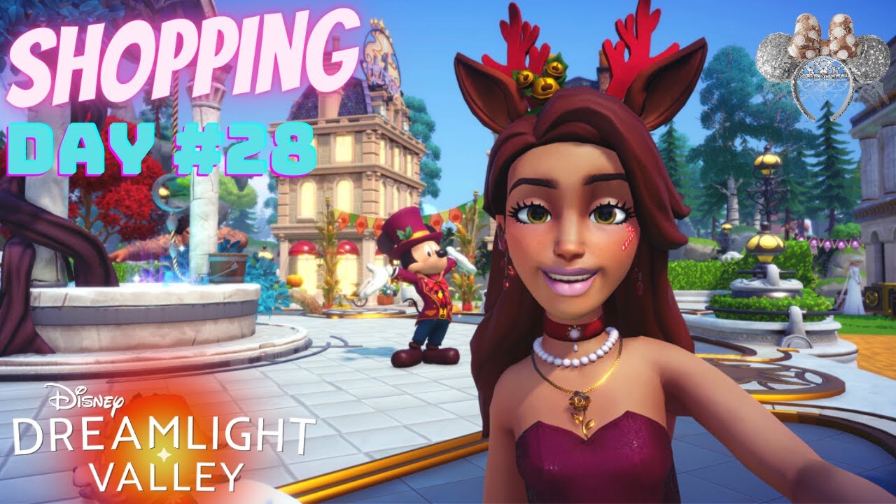 Holiday Disney Shopping & Fashion! Disney Dreamlight Valley with
