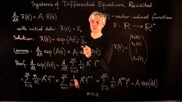 Lecture 51. Dynamical Systems, revisited