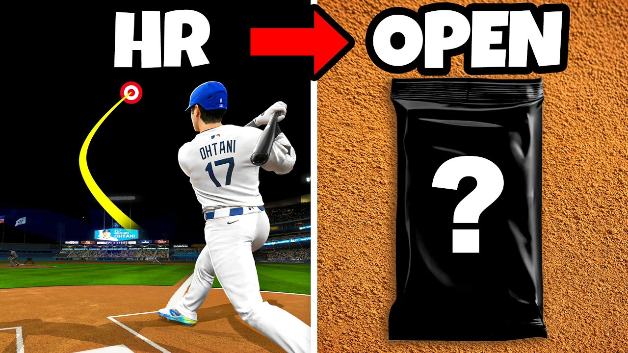 Hit a Home Run = 1 MLB Mystery Pack
