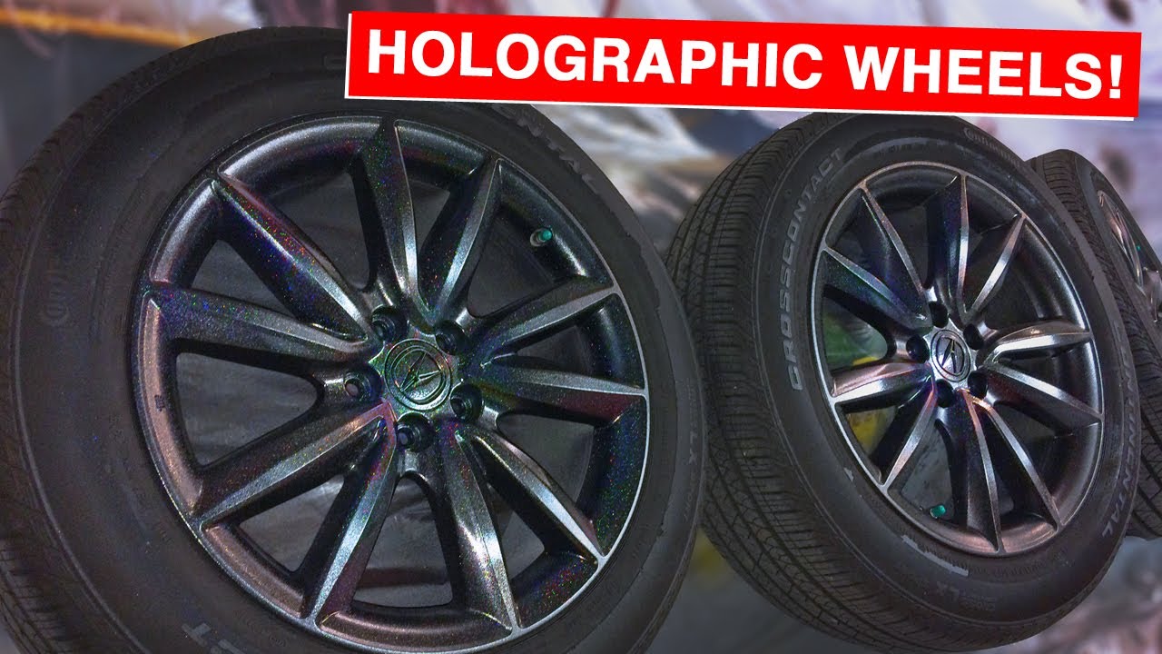 Holographic Plasti Dip Wheels YouTube