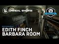 Edith finch barbara room environment  unreal engine 5