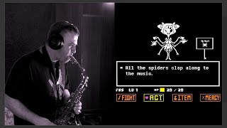 Undertale -  Spider Dance ( cover by Amigoiga sax ) on the saxophone.