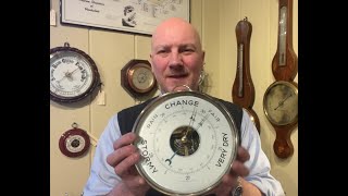 How To Read / Set / Use An Aneroid Barometer