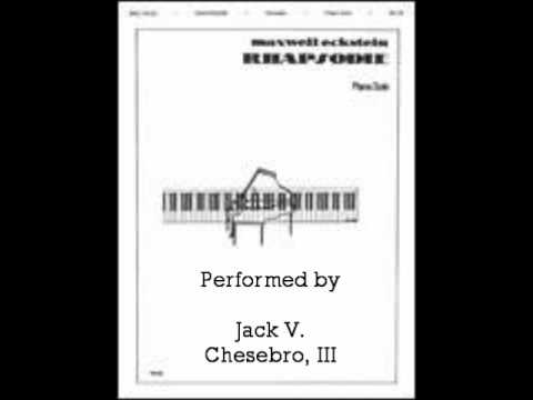 Rhapsodie (Maxwell Eckstein)