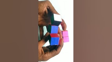 Paper Infinite Cube, Watch full video 👇👇#shorts #viralvideo