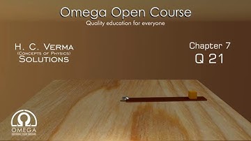 H. C. Verma Solutions - Chapter 7, Question 21