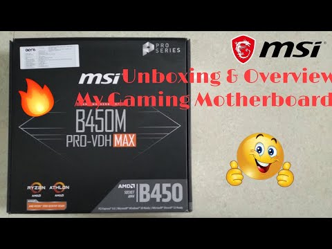 Gaming Motherboard on Budget | MSI B450M Pro-VDH Max | Unboxing & Overview