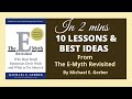 10 LESSONS & BEST IDEAS From The E-Myth Revisited By Michael E. Gerber