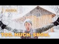 The biggest snow storm ive ever seen  alaska cabin adventures