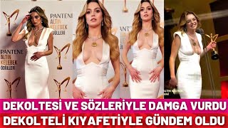 Melis Sezen Hem Dekoltesiyle Hem De Sözleriyle Törene Damga Vurdu