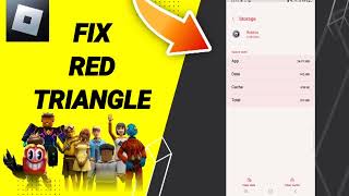 How To Fix Red Triangle On Roblox App