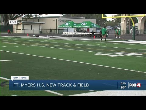 Fort Myers High School new track and field