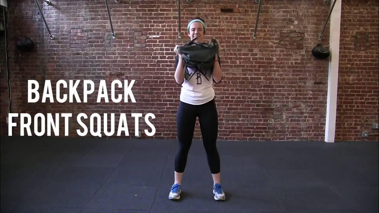 Backpack Front Squat YouTube