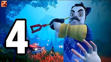 Hello Neighbor Gameplay Walkthrough Part 4 Act 3 (iOS, Android) WaveLive