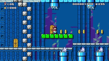 Super Mario Maker 2: Story Mode Level (42 Save Me, Snake Block!) [1080 HD]