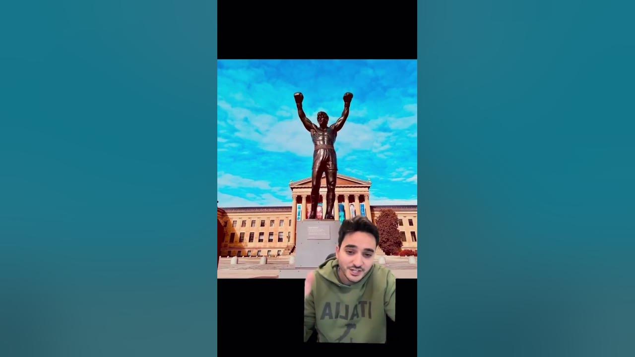 The Rocky Statue is where it belongs! 🔥🥊🇮🇹