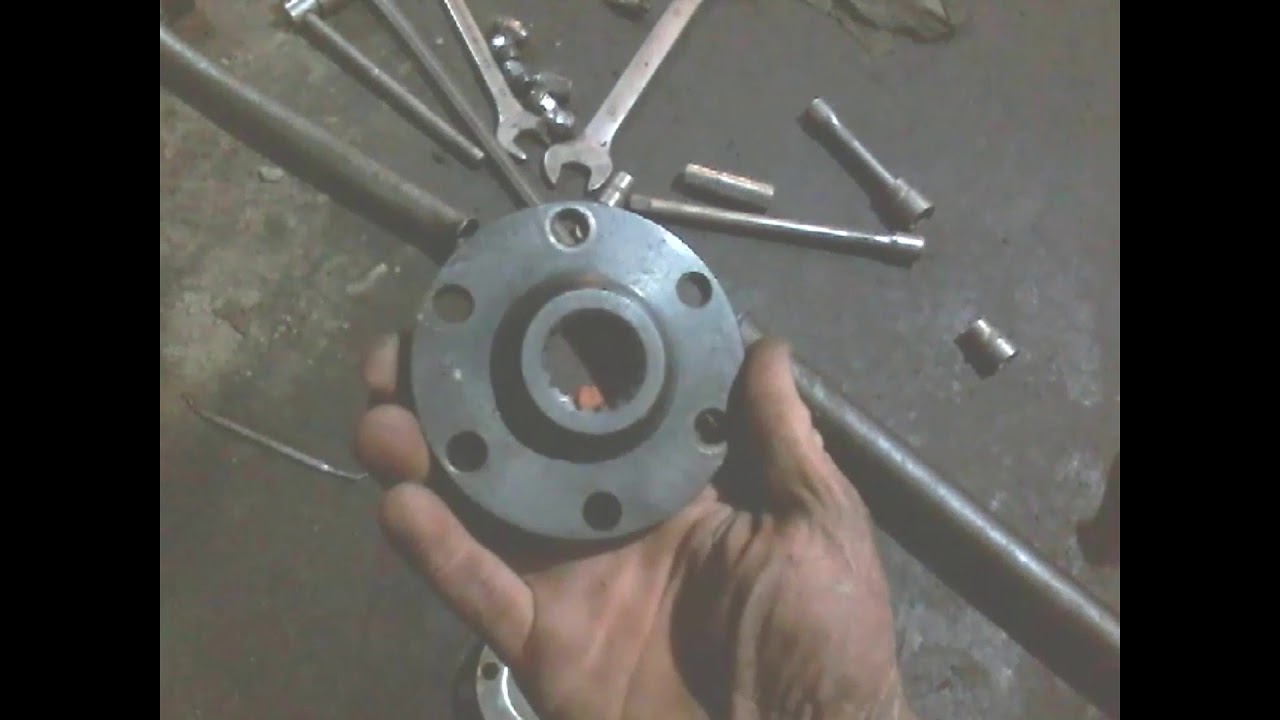 как поменять опорный игольчатый подшипник на опель фронтера а +кат ...