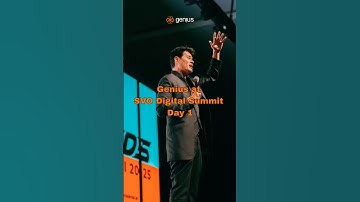 Genius at SVO Digital Summit Day 1