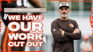 Kevin Stefanski Press Conference: We have our work cut out