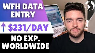 $231/DAY Remote Data Entry Job No Experience Worldwide screenshot 3