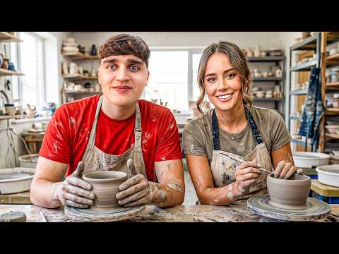 WE HAD A POTTERY CLASS WITH MY GIRLFRIEND
