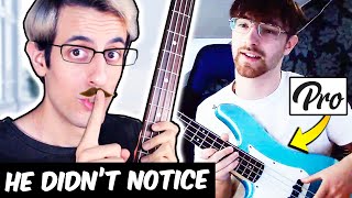 I Hired PRO Bass Teachers and Pretended to be a BEGINNER...