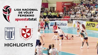 Alianza Lima 🆚 Universidad San Martín | GRAN FINAL| Liga Nacional Superior de Voley Femenino 2024