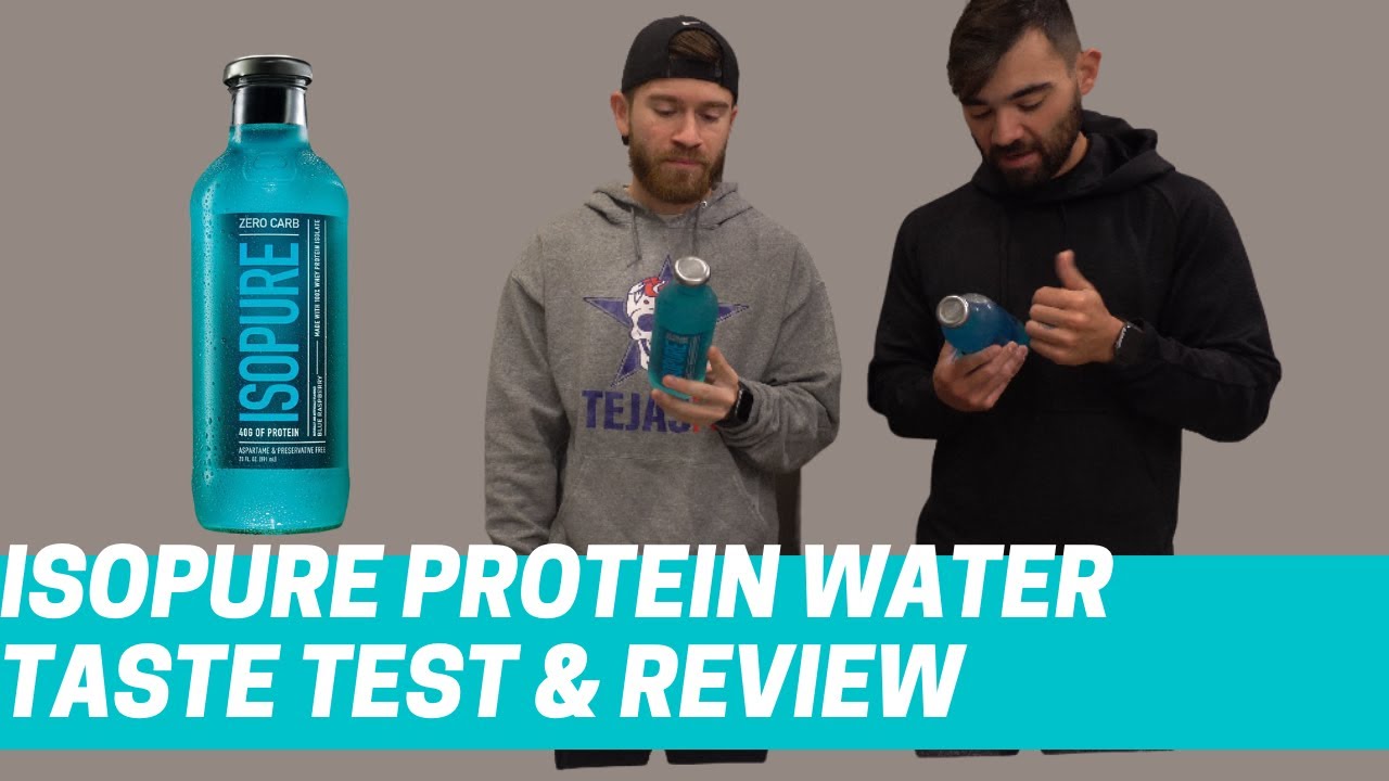 Isopure Zero Carb Protein Drink Review, Blue Raspberry