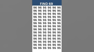 Find the ODD Number - 69 | Fun Quiz #quiz #challenge